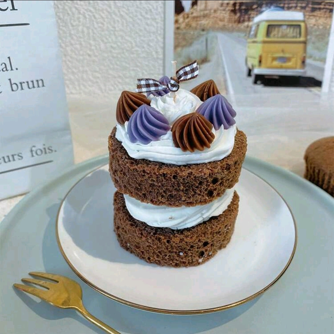 Realistic Mini Cake Candle - Mix & Match Collection