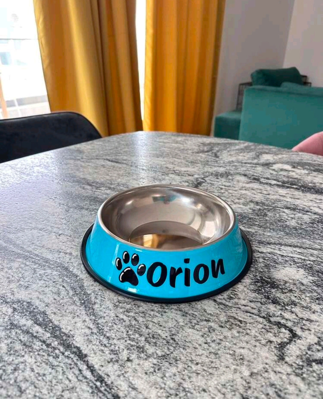 Personalised Pet Bowl – Custom Name Dog & Cat Food Bowl