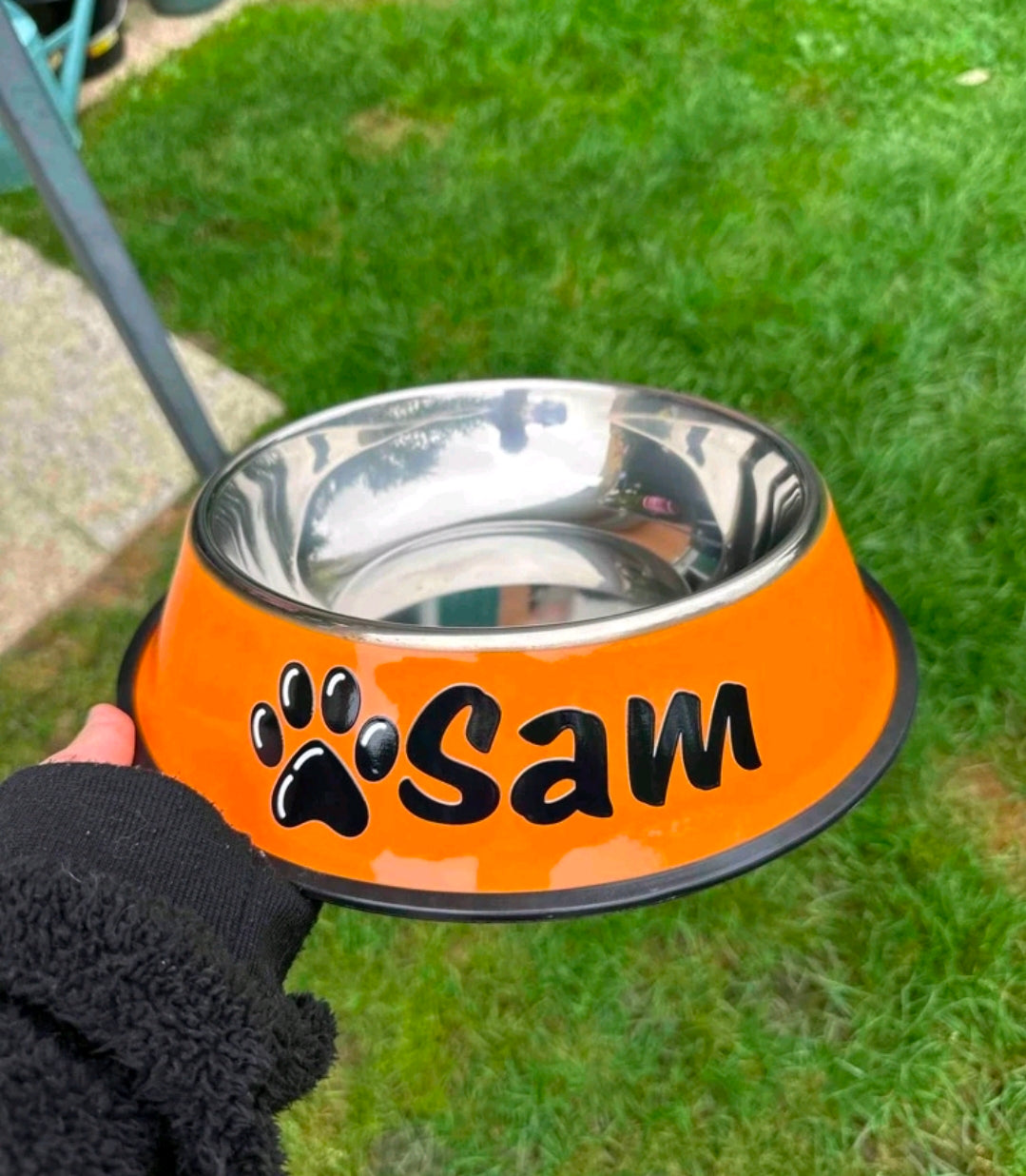 Personalised Pet Bowl – Custom Name Dog & Cat Food Bowl