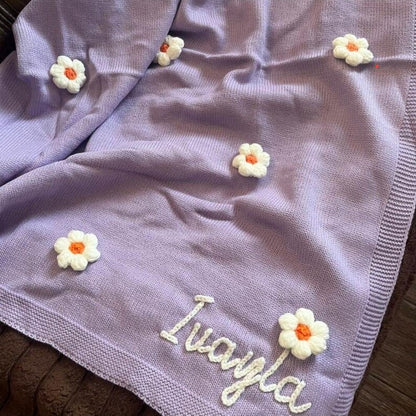 Personalised Knitted Baby  with Name